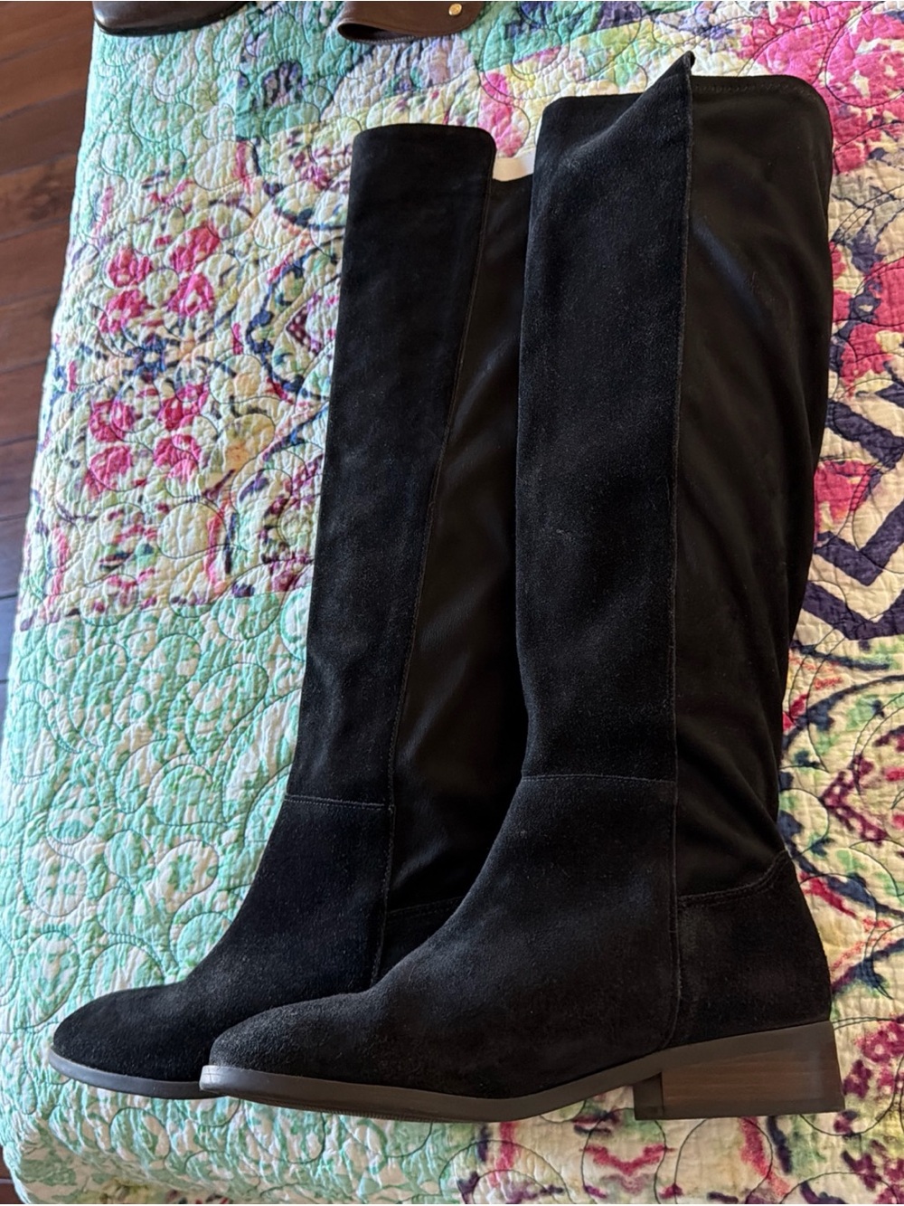Lucky Brand Chestnut Suede Over-the-Knee Boots 7.5